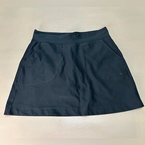 Nike Golf Women’s Black Tennis Skirt Short Size M Dri-Fit with Packets